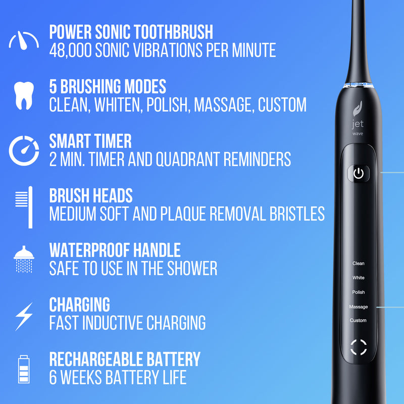 Sonic JetWave Electric Toothbrush